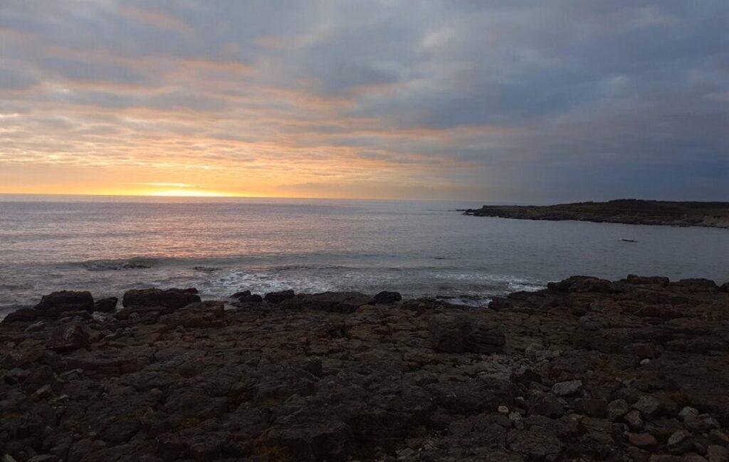 Sunset over Porthcawl