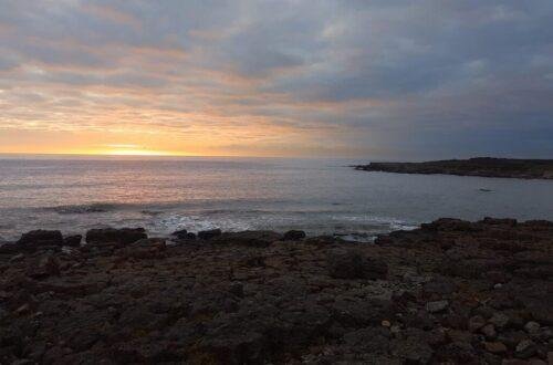 Sunset over Porthcawl